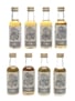 The Whisky Connoisseur Islay Malt Miniatures Ardbeg, Bowmore, Bruichladdich, Bunnahabhain, Caol Ila, Lagavulin, Laphroaig, Port Ellen 8 x 5cl