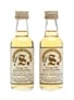 Signatory Vintage Pure Grain Scotch Whisky Miniatures Dumbarton 1961 & North British 1964 2 x 5cl / 46%