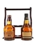 Bell's Tantalus Wooden Presentation Stand 12 Year Old & 21 Year Old - Bottled 1980s 2 x 75cl / 40%