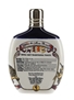 Pusser's Navy Rum Ceramic Hip Flask Bottled 1970s-1980s 20cl / 54.5%