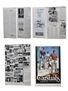 Jack Daniel's 1970s Advertising Prints 3 x 19cm x 28cm & 3 x 6cm x 28cm