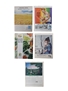 Riondo, Rum Carioca, Ron Merito and Old St.Croix 1940s Rum Advertising Prints 5 x 27cm x 36cm