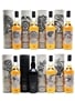 Game Of Thrones Whiskies Set Cardhu, Clynelish, Dalwhinnie, Glendullan, Lagavulin, Oban, Royal Lochnagar & Talisker 8 x 70cl