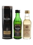 Glen Garioch 8 Year Old & Glenfiddich 12 Year Old Bottled 1980s-1990s 2 x 5cl