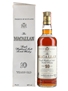 Macallan 10 Year Old Bottled 1980s - Giovinetti 75cl / 40%