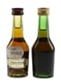 Martell Medaillon VSOP & Cordon Rubis Bottled 1980s 2 x 3cl / 40%