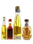 Assorted Liqueurs Millefiori Cucchi, Tuttifiori Ugo Lemmo, Vechia Romagna & Ramazzotti 4 x 2.8cl-10cl