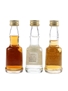 Francoli Amaretto, Brandy & Grappa Bottled 1970s-1980s 3 x 3cl