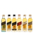 Johnnie Walker Set Red, Black, Double Black, Gold Label Reserve, 18 Year Old & Blue Label 6 x 5cl / 40%