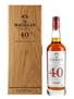 Macallan 40 Year Old The Red Collection Bottled 2020 70cl / 48.1%