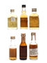 Assorted World Whiskies Miniatures 5 x 5cl, 4.7cl