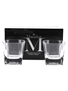 Macallan M Whisky Glasses  8.5cm Tall