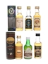 Highland Single Malt Miniatures Glen Garioch, Glengoyne, Blair Athol, Glenmorangie, Tomatin, Balblair 6 x 5cl / 40%