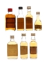 Highland Single Malt Miniatures Glen Garioch, Glengoyne, Tullibardine, Glenmorangie, Balblair, Glenturret 7 x 5cl / 40%