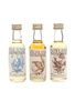 The Whisky Connoisseur Regional Miniatures Macallan, Auchentoshan, Talisker 3 x 5cl