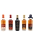 Glenfiddich Grand Series Reserva Rum Cask Finish, Cuvee Cask Finish, Cognac Cask Finish, Gran Cortez & Grand Yozakura 5 x 70cl