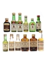 Jameson Whiskey & Liqueur Miniatures  12 x 5cl