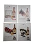 Hunter Wilson 1950s Advertising Prints 15 x 36cm x 28cm