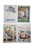 Hunter Wilson 1950s Advertising Prints 15 x 36cm x 28cm