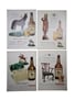 Hunter Wilson 1950s Advertising Prints 15 x 36cm x 28cm