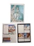 Hunter Wilson 1950s Advertising Prints 15 x 36cm x 28cm