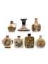 Ceramic Miniatures Including Pusser's Navy Rum 7 x 5cl