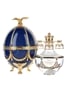 Faberge Art's Applied Craft Imperial Vodka Blue Faberge Egg 70cl / 40%