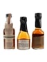 Assorted Kentucky Straight Bourbon Booker's, Basil Hayden's & Knob Creek 3 x 5cl