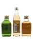 Assorted Irish Whiskey Jameson, John Power & Son & Tullamore Dew 3 x 5cl-7.1cl