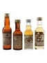 Assorted Bourbon & Canadian Whisky  4 x 5cl / 40%