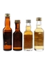 Assorted Bourbon & Canadian Whisky  4 x 5cl / 40%