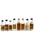 Assorted Highland Single Malt Scotch Whisky  8 x 3cl-5cl