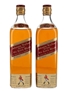 Johnnie Walker Red Label Bottled 1960s 2 x 75.7cl / 40%