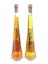 Todisco Pietro Cristallizzato Liqueurs Mandarine & Millefiori - Bottled 1970s 2 x 50cl / 40%