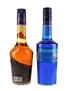 De Kuyper Liqueurs Blue Curacao & Peach 2 x 50cl