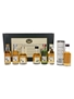 Classic Malts Of Scotland Miniatures Set & Balvenie 12 Year Old Signature Talisker, Oban, Glenkinchie, Dalwhinnie, Lagavulin (White Horse Distillers) & Cragganmore 7 x 5cl