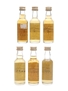 Master Of Malt Miniatures Tomatin 1966, Dallas Dhu, Caol Ila, Glenury, North British 1964, Ardbeg 6 x 5cl