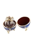 Faberge Art's Applied Craft Imperial Vodka Blue Faberge Egg 70cl / 40%