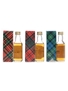 Gordon & MacPhail Tartan Miniatures Dallas Dhu, Glen Avon, Highland Fusilier 3 x 5cl / 40%