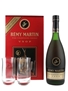 Remy Martin VSOP Bottled 1990s - Glasses Set 70cl / 40%