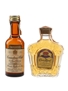 Seagram's Crown Royal 1971 & Canadian Club 1968  2 x 5cl / 40%