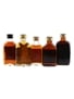 Assorted Rum Bottled 1960s 5 x 5cl / 40%