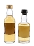 Tamnavulin Glenlivet Bottled 1970s-1980s 2 x 4cl-5cl