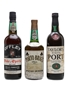 Assorted Ports Offley, Pocas Junior, Taylor's 3 x 75cl / 20%