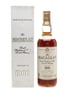 Macallan 1966 18 Year Old - Giovinetti 75cl / 43%