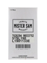 Mister Sam Tribute Whiskey  75cl / 66.9%