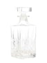 Crystal Decanter With Stopper  19cm Tall