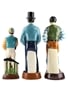 Kessler & Antique Bourbon Ceramic Figure 33cm & 25cm & 31cm Tall 