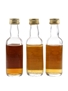 Aberfeldy 1966, 1969 & 1970 Connoisseurs Choice Bottled 1980s - Gordon & MacPhail 3 x 5cl