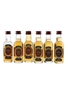 Singleton Of Auchroisk 1975, 1976, 1978, 1983 & 1985  6 x 5cl